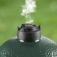 🔥 enhance your big green egg experience with dracarys cast iron vented chimney cap and daisy wheel - premium accessories & replacement parts logo