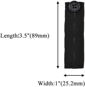 img 3 attached to Extenders 89X25 2Mm Adjustable Irritate Waistband