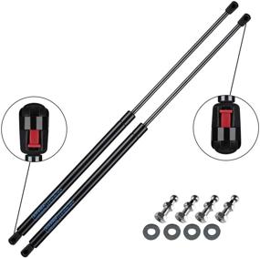 img 4 attached to 27 inch Gas Struts Spring Shocks Replacement Lift Supports for Undercover Bedcover Tonneau Cover, ST270ED1-45 ST270P45EZ10 2Pcs Set