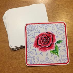 img 1 attached to 🃏 200 Blank Square Playing Cards (2.75" Square, Matte Finish) - Ideal for Flash Cards, Board Games, Study Guides & Note Taking