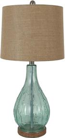 img 2 attached to 🏮 Blue Décor Therapy TL17215 Table Lamp: Enhancing Your Home Décor