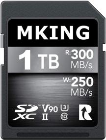 img 4 attached to MKING Digital SD UHS-II 1024GB Card V90 –Up To 250MB/S Write Speed And 300 MB/S Read Speed