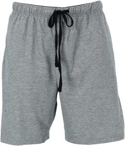 img 4 attached to 🌙 Sleep & Lounge Hanes Men's Button Pajama in Jersey Cotton