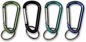 img 1 attached to Stansport Accessory Carabiner Keyring Pack