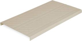 img 3 attached to Deck & Dock Plank Covering Premium PVC (Sample Kit: 3 Colors - Classic White, Driftwood Grey, Malibu Tan)