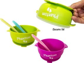 img 2 attached to Silicone Toddler Spoons Suction Pacifier
