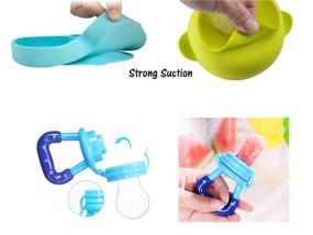 img 3 attached to Silicone Toddler Spoons Suction Pacifier