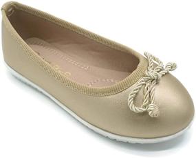 img 2 attached to Pipiolo Sport Slip Ballet Flats Girls' Shoes