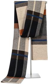 img 3 attached to 🧣 Stay Cozy with Villand Australian Merino Knitted Neckwear: Essential Men's Accessories