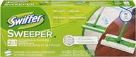 🧹 swiffer sweeper starter kit: 2-in-1 mop and broom floor cleaner логотип
