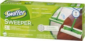 img 2 attached to 🧹 Swiffer Sweeper Starter Kit: 2-in-1 Mop and Broom Floor Cleaner