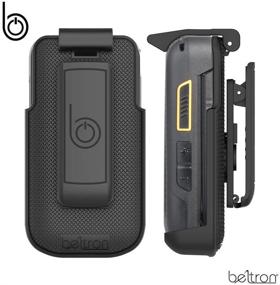 img 2 attached to Highly Durable BELTRON Sonim XP3 XP3800 Holster – Ultimate Rotating Belt Clip Holder Combo for Sonim XP3 XP3800 (AT&T FirstNet Sprint Verizon Flip Phone) – Equipped with Built-in Kickstand (Not Suitable for T-Mobile XP3 Plus)