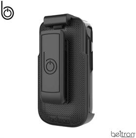 img 1 attached to Highly Durable BELTRON Sonim XP3 XP3800 Holster – Ultimate Rotating Belt Clip Holder Combo for Sonim XP3 XP3800 (AT&T FirstNet Sprint Verizon Flip Phone) – Equipped with Built-in Kickstand (Not Suitable for T-Mobile XP3 Plus)