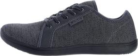 img 3 attached to 👟 WHITIN Women's Knit Barefoot Minimalist Sneakers: Lace Up with Wide Fit for Comfort and Style