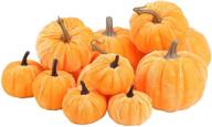 artificial pumpkins halloween thanksgiving decorations home decor logo