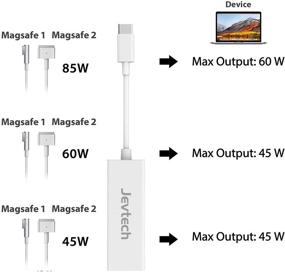img 1 attached to Заменитель адаптера Jevtech Type C to MagSafe: USB C адаптер MagSafe для MacBook Pro, Chromebook.