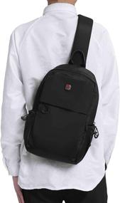 img 4 attached to 🎒 Lightweight Crossbody Backpack Daypacks for Shoulder Comfort