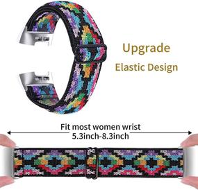 img 2 attached to Moran Compatible Replacement Adjustable Wristband Wearable Technology for Accessories