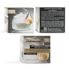 img 1 attached to 🧖 Moisturizing and Smoothing Dead Sea Collection Anti-Wrinkle Cream Infused with Collagen - 1.69 fl.oz