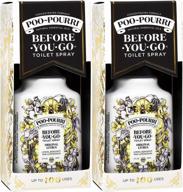 💩 poo-pourri original 2 oz bathroom spray - set of 2 with ornament box for enhanced seo logo