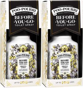 img 4 attached to 💩 Poo-Pourri Original 2 Oz Bathroom Spray - Set of 2 with Ornament Box for Enhanced SEO