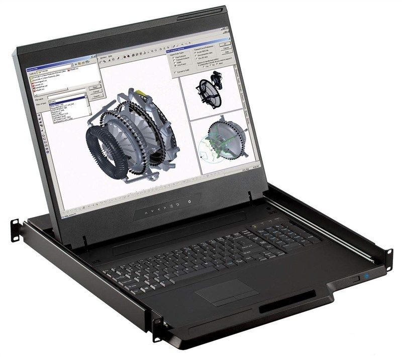 rackmount console monitor resolution rm 111 19wh 로고