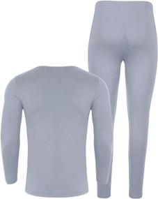 img 2 attached to 👔 Premium Proff Men's Lightweight Thin Thermal Underwear Long John Set – Ultra Soft & Comfy