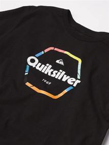 img 1 attached to Quiksilver Boys Shirt White Wired Boys' Clothing for Tops, Tees & Shirts