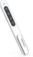 knorvay n27 key-customized wireless presenter: powerpoint clicker with hyperlink, volume control, and 330 ft range logo