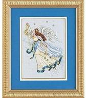 🌙 twilight angel cross stitch kit - dimensions needlecrafts 6711 for counted cross stitch enthusiasts logo