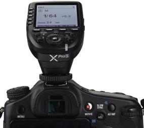 img 3 attached to 📸 Godox XPro-S TTL Flash Trigger Transmitter for Sony Cameras: High-Speed Sync, 1/8000s, Wireless 2.4G X System with 11 Functions, 16 Groups, and 32 Channels