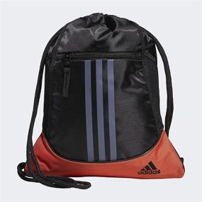 img 4 attached to 🎒 Adidas Alliance Sackpack: Stylish Black White Design to Carry Your Essentials with Ease