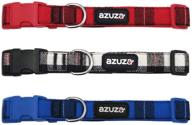 azuza collars comfortable large plaid logo