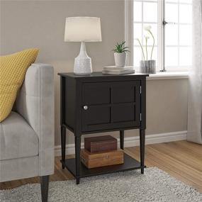 img 2 attached to 🖤 Black Ameriwood Home Fairmont Accent Table