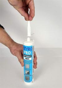 img 1 attached to 🧱 Styro Pro Premixed Acrylic Paste Adhesive for Decorative Materials - High Strength, Water-Based Solution (Ideal for Ceiling Tiles, Wall Panels, Crown Moldings) - 1 Tube