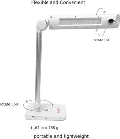 img 3 attached to Enhance Remote Teaching with Longjoy LV-1020 USB Distance Document Camera (White)