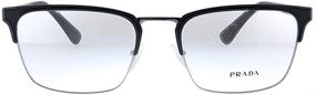 img 2 attached to Prada Heritage 54TV Rectangle Eyeglasses