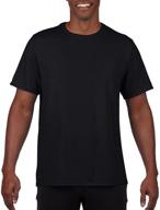 gildan performance moisture wicking polyester men's t-shirts & tanks logo