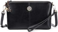👜 stylish women's leather crossbody bag, wallet wristlet handbag – fashionable clutch phone holder for ladies logo