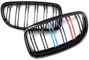 img 1 attached to Kidney Grille Compatible 2009 2011 Slats M