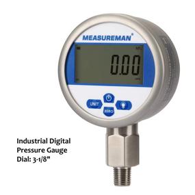 img 3 attached to Measureman Hydraulic Industrial Connection: Accurate Pressure Measurement up to 10,000 PSI
