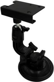 img 2 attached to 📻 Mcbazel 9 cm 3.5 inches Vacuum Suction Cup Car Windshield Mount Holder Stand for BAOFENG YAESU ICOM Walkie Talkie Mobile Radio - Secure and Convenient Mounting Solution for Communication Devices in Your Vehicle