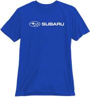 👕 subaru genuine official basic blue tee t shirt xl - impreza sti wrx ascent legacy outback forester brz crosstrek - new oem racing logo