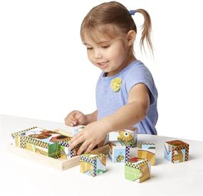 img 2 attached to Organize & Preserve: Melissa Doug Wooden Puzzle Storage Solution