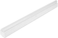 💡 ultra bright led shop lights: fluorescent replacement, 10w-2ft, 120-277v, 1050 lumens, white finish - ul listed logo