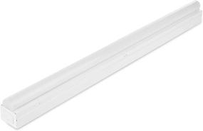 img 3 attached to 💡 Ultra Bright LED Shop Lights: Fluorescent Replacement, 10W-2Ft, 120-277V, 1050 Lumens, White Finish - UL Listed