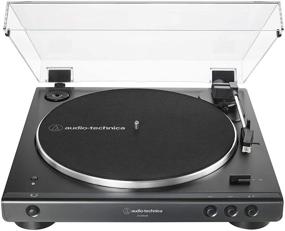 img 4 attached to 🎶 Audio-Technica AT-LP60XBT-BK: Fully Automatic Wireless Belt-Drive Turntable in Black (ATLP60XBTBK) - Ultimate Music Experience