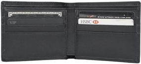 img 4 attached to 👜 Premium Polare Leather Wallet with RFID Blocking - Sleek Billfold for Enhanced Security