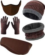 pieces warmer fleece gloves warmers women's accessories logo