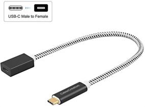 img 1 attached to 🔌 Кабель USB C CableCreation длиной 3,3 фута | Gen 2/10Гбит/с | Передача видео и аудио 4K | Совместим с Macbook Pro, Samsung Note 8